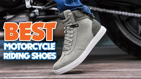 best footwear for motorcycle riding.